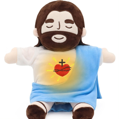 Jesús de peluche que respira y te acompaña