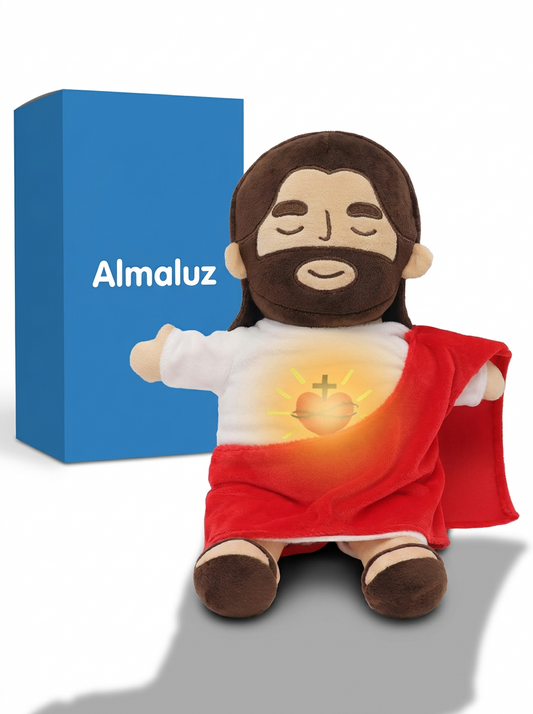 Jesús de peluche que respira y te acompaña